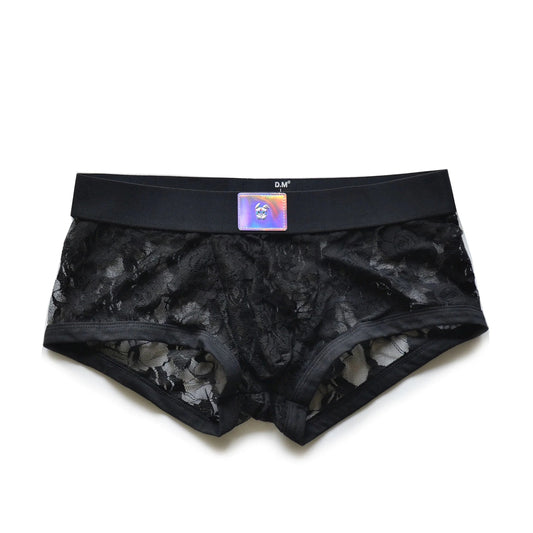 ブラックレースメンズブリーフ