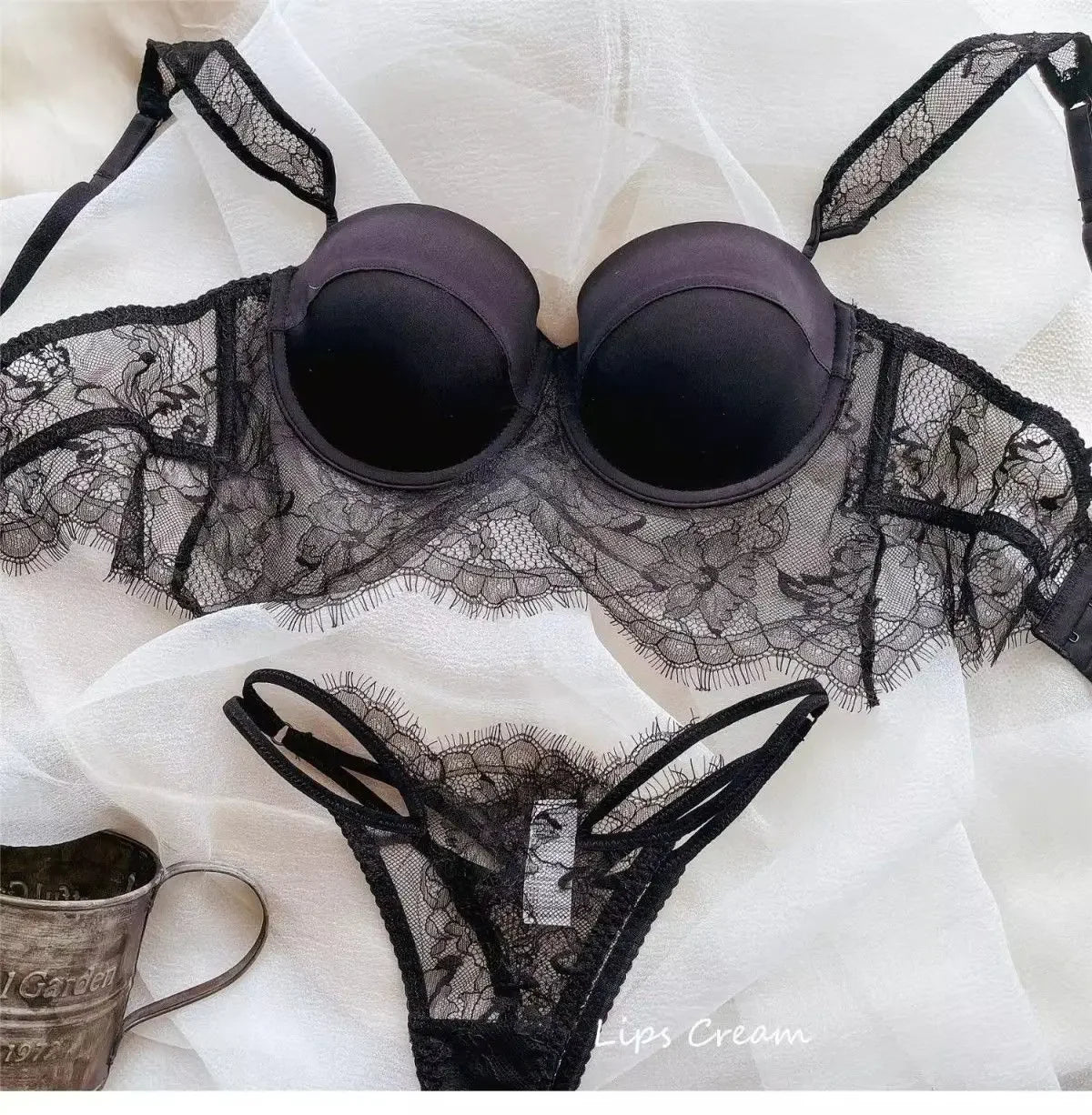 ウルトラソフトレースブラレットショーツ2セット