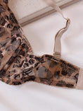 Gallery viewerに画像を読み込む, DeRossi レオパードシアー・プッシュアップランジェリーセット
