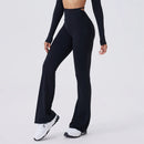 DeRossi ヨガ＆フィットネス ロングスリーブ スポーツトップ レディース アウトドア＆ジムウェア