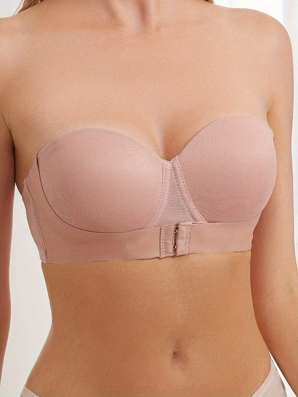 シームレスフロントホップシェイプブラ