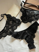 DeRossi グロッシーバック 美胸プッシュアップ ブラショーツSET