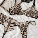 DeRossi ワイルドレースセット ブラガーターショーツ3pcs