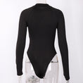 Gallery viewerに画像を読み込む, Velvet Rompers Bodysuit Long Sleeve Regular Zipper
