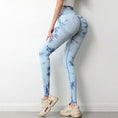 Gallery viewerに画像を読み込む, Tie dye Yoga Pants Sport Leggings Women Seamless High Waist
