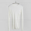 Gallery viewerに画像を読み込む, Casual Tops Long Sleeve Thin T-shirt
