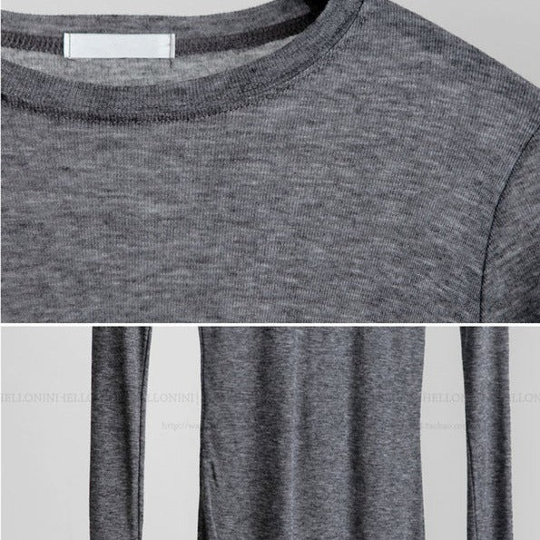 Casual Tops Long Sleeve Thin T-shirt
