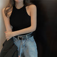 Gallery viewerに画像を読み込む, Backless Camisole Tube Sleeveless Cropped Vest
