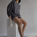 Gallery viewerに画像を読み込む, Tracksuits Set Sweatshirt + Sporting Shorts Outfit

