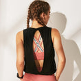 Gallery viewerに画像を読み込む, Open Back Yoga Top Sport Blouses  T-Shirt
