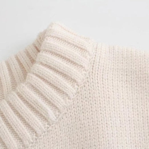 Striped Knitted Loose Sweater Women Pullover Tops
