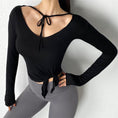 Gallery viewerに画像を読み込む, Yoga Tops Long Sleeve Quick Dry Breathable Workout Fitness T-shirt
