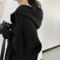 Gallery viewerに画像を読み込む, Loose Oversized Long Sleeve Hooded Sweatshirt Coats
