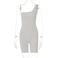 Gallery viewerに画像を読み込む, SIngle Shoulder Bodysuits Yoga Fitness Sports Romper
