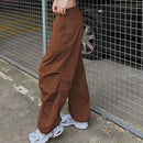 Casual Baggy Wide Leg Hippie Joggers Trousers