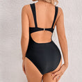Gallery viewerに画像を読み込む, Mesh Hollow One Piece Swimsuit Monokini Backless Cross Bathing Suit
