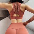 Gallery viewerに画像を読み込む, Louver Cutout Beautiful Back Sports Bra
