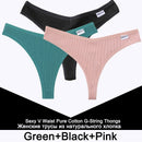 DeRossi Underwear ニューカラーTバックショーツ3Pcs