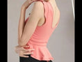 Gallery viewerに動画を読み込んで再生する, Soft Nude Tops With Pads Women Shockproof Sports Bras 2
