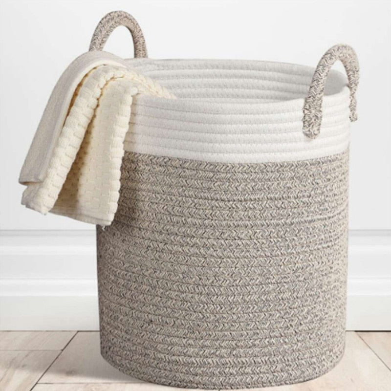 Nordic Cotton Rope Storage Basket
