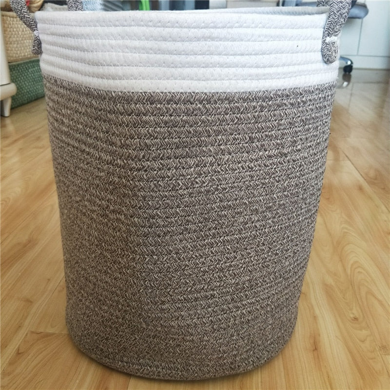Nordic Cotton Rope Storage Basket