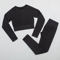 Gallery viewerに画像を読み込む, Long Sleeve Seamless Yoga Suit Sports Set
