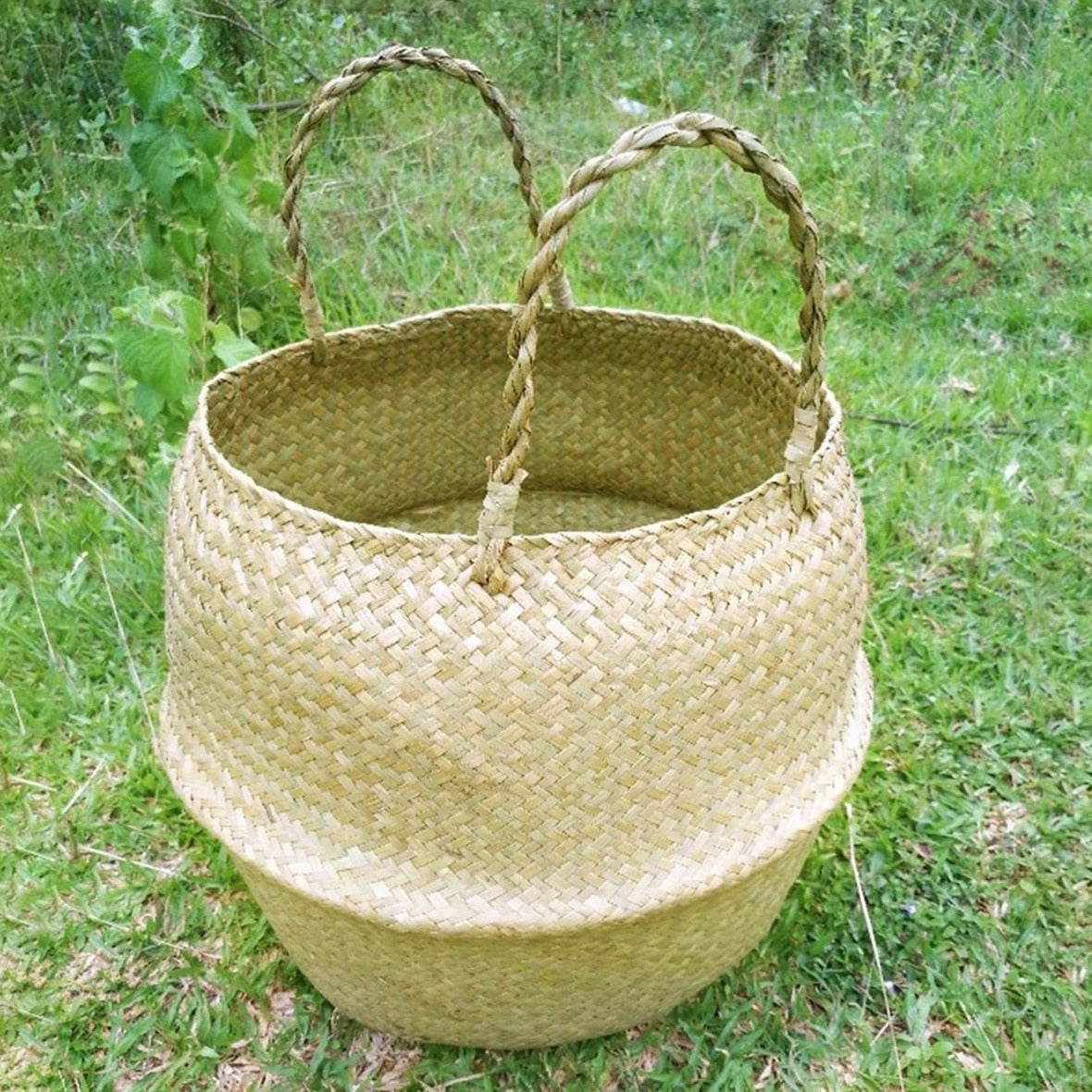Rattan Flowerpot Flowerpot Plantbase Basket