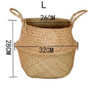 Rattan Flowerpot Flowerpot Plantbase Basket