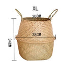 Rattan Flowerpot Flowerpot Plantbase Basket