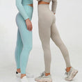 Gallery viewerに画像を読み込む, Long Sleeve Seamless Yoga Suit Sports Set

