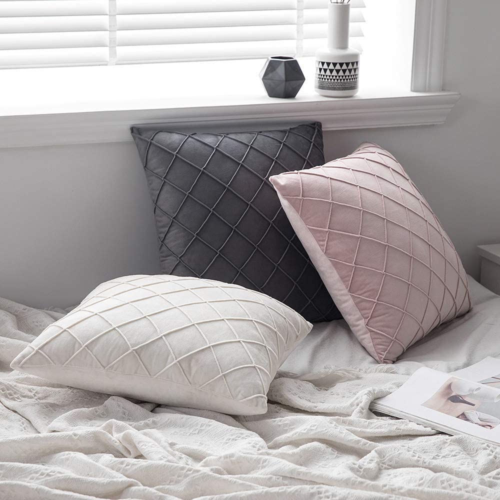 Luxury Geometric Cushion Cover Velvet Pillow Cover  for Sofa Home Decor
