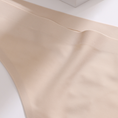 Gallery viewerに画像を読み込む, Seamless Sport Thong Panties G-Strings Satin Silk Underwear 1Pc
