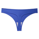 Seamless Sport Thong Panties G-Strings Satin Silk Underwear 1Pc