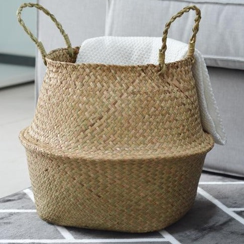 Rattan Flowerpot Flowerpot Plantbase Basket