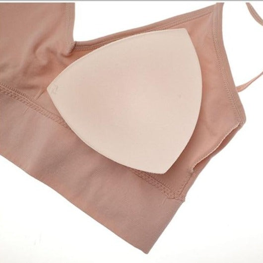 Women Seamless Cotton Bra Thong Low Waist Panties Underwear Set