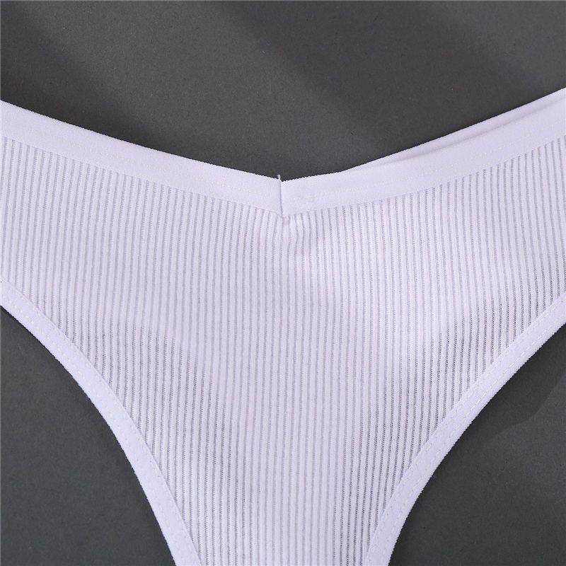 G-string Panties Cotton Women's Underwear 3Pcs