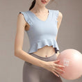 Gallery viewerに画像を読み込む, Soft Nude Tops With Pads Women Shockproof Sports Bras 2
