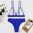 Gallery viewerに画像を読み込む, High Waist Swimwear Women V-neck Swimsuit Bikini Set 2022
