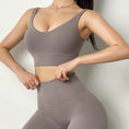 Gallery viewerに画像を読み込む, Yoga Super Soft Fabric Wider Straps Gym Active Sports Bras With PAD
